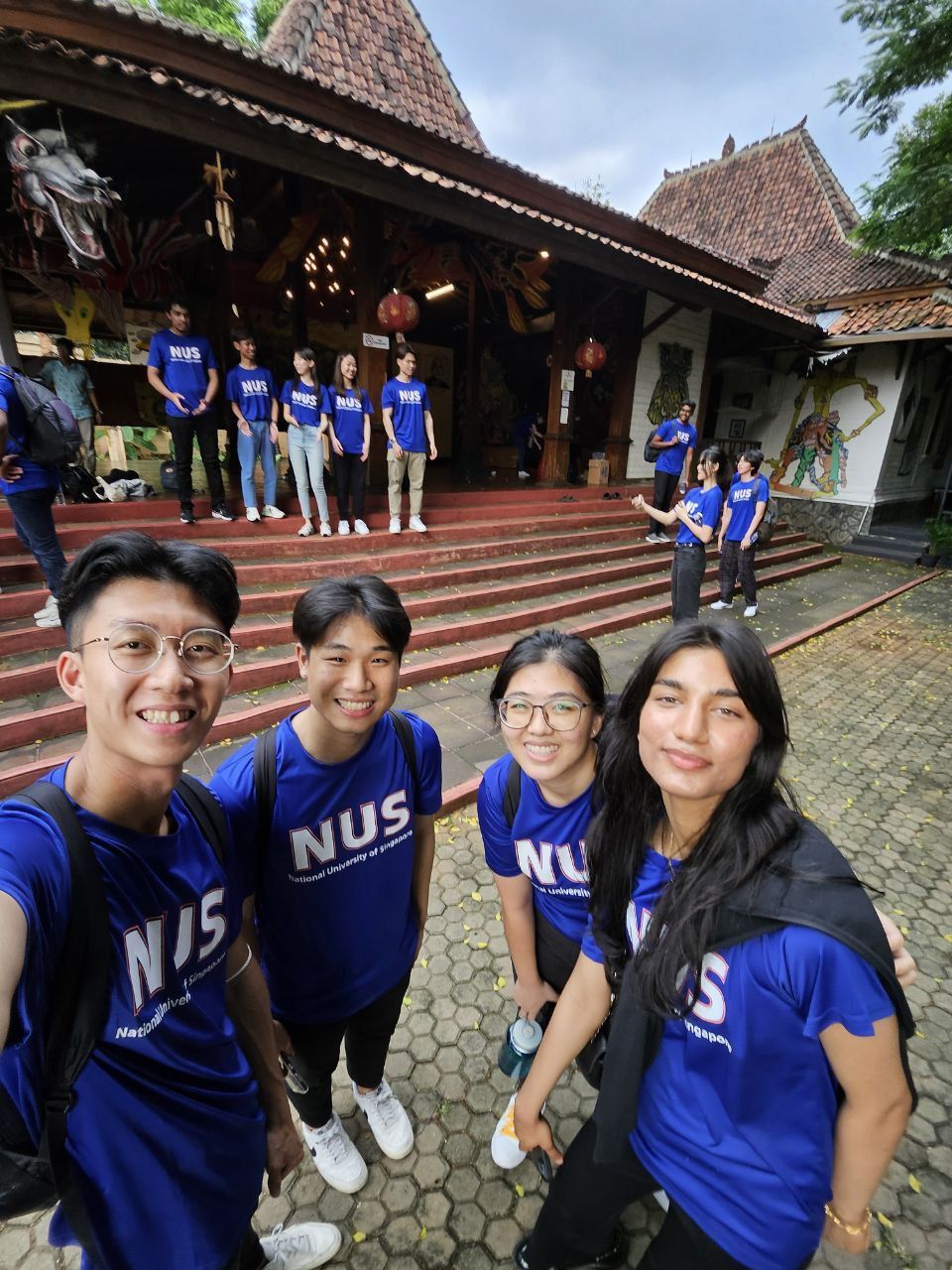 My Group at the Kite Making Museum