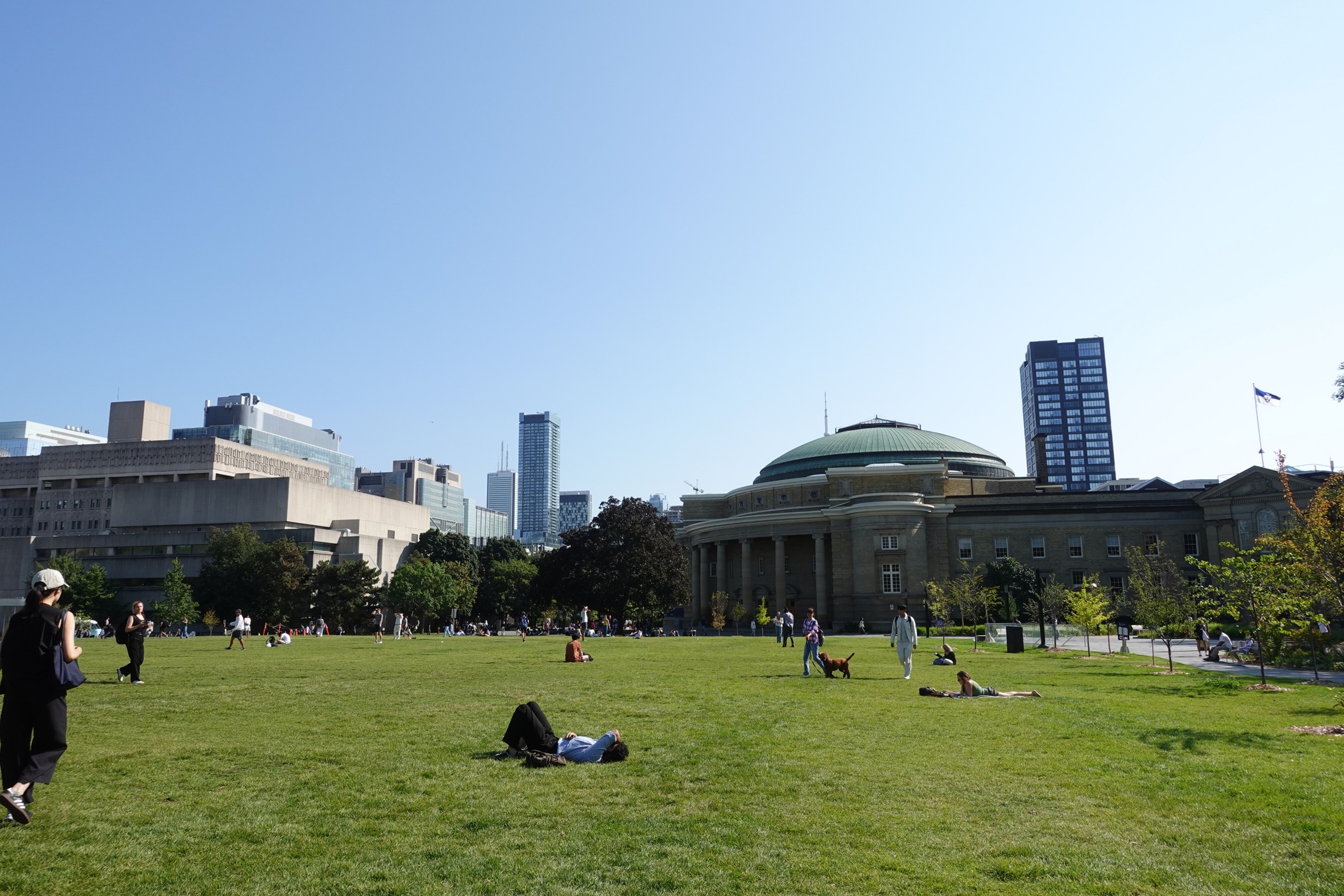 Sprawling Front Campus
